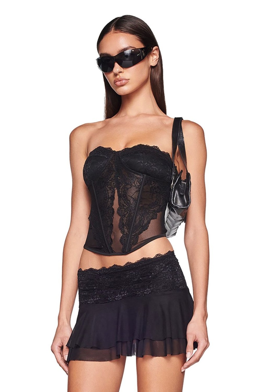 Clothing I.AM.GIA | Demie Corset Black