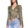 Clothing I.AM.GIA | Gemma Top Green