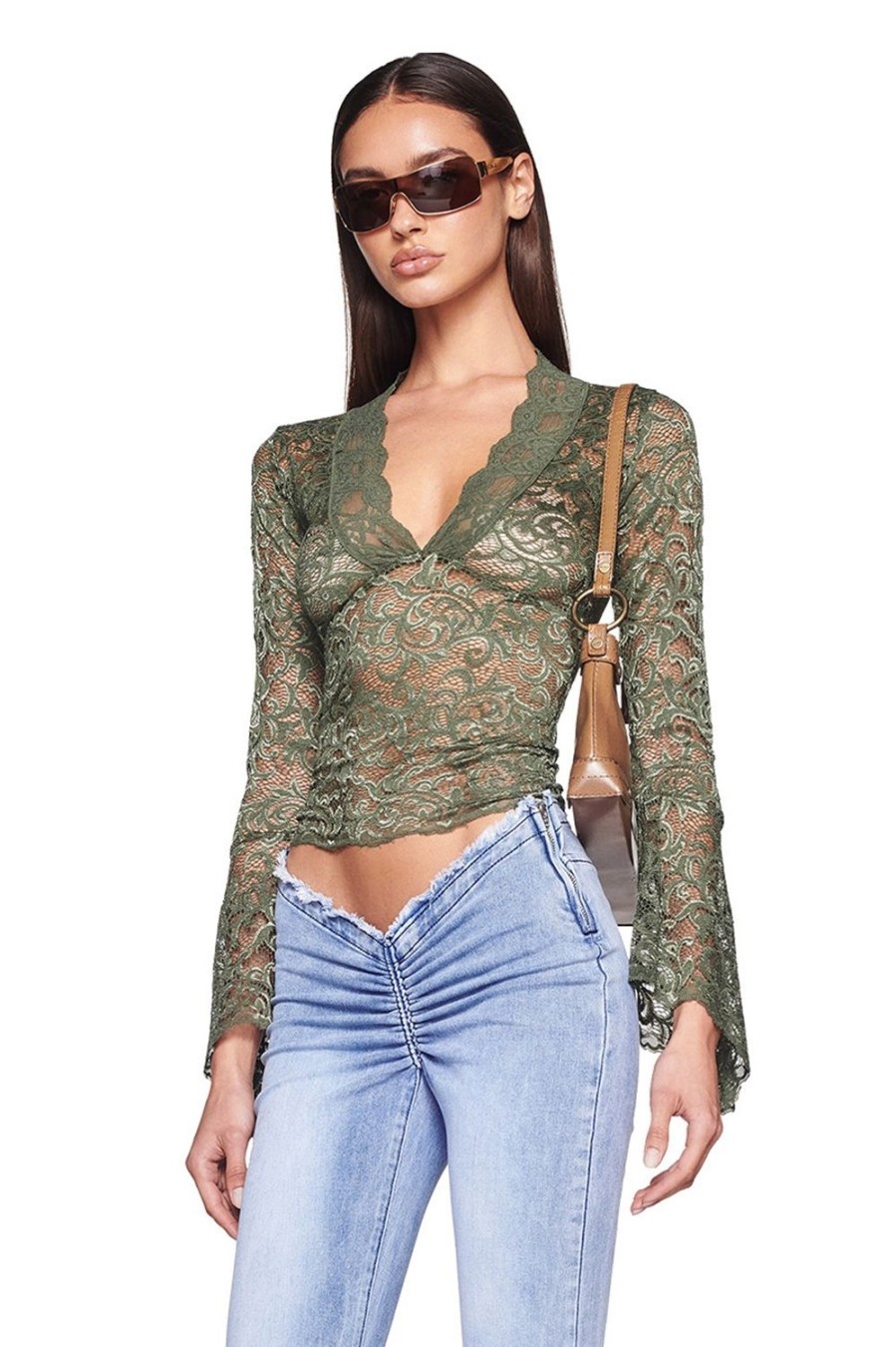 Clothing I.AM.GIA | Gemma Top Green