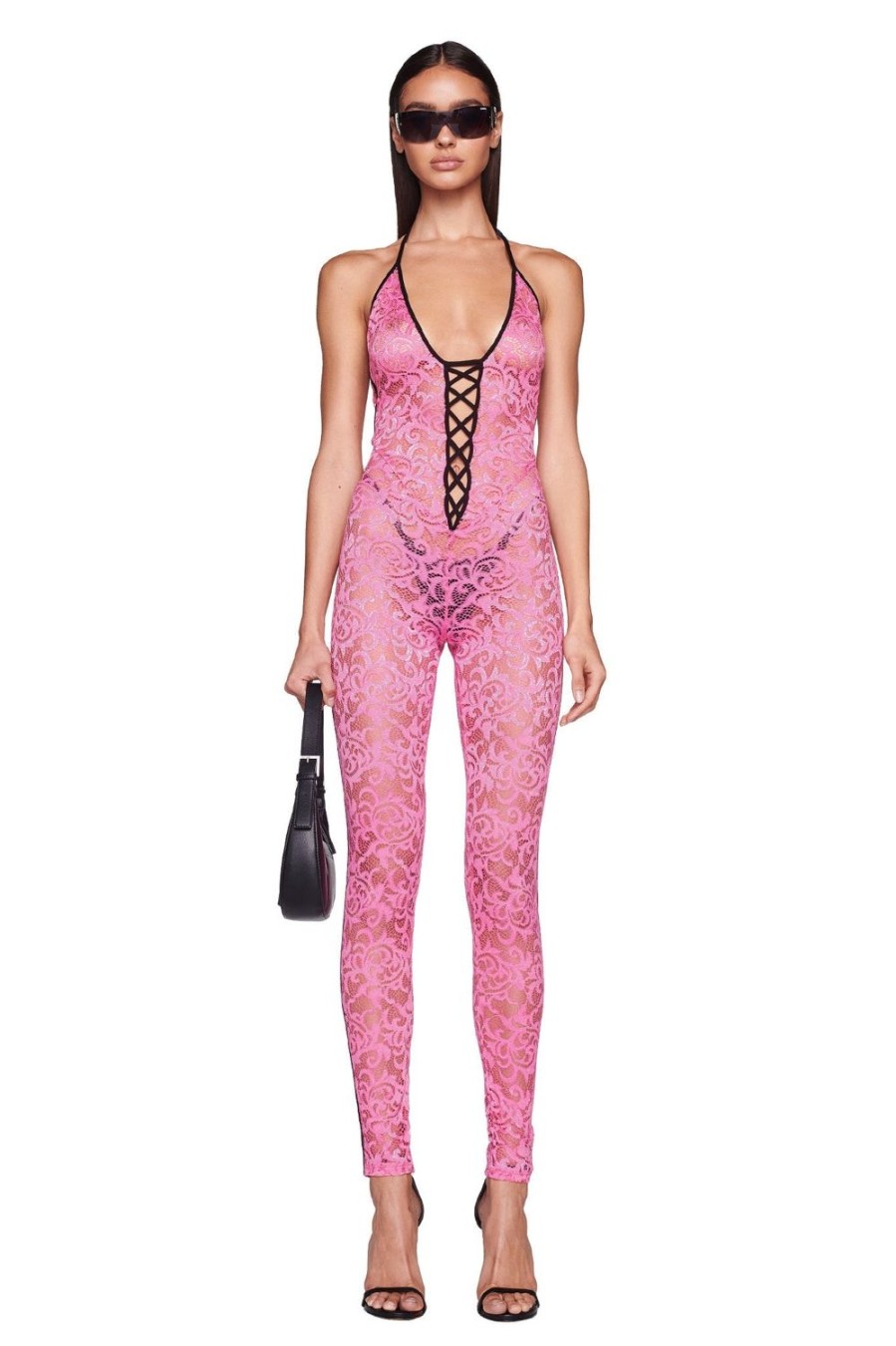 Clothing I.AM.GIA | Sable Catsuit Pink