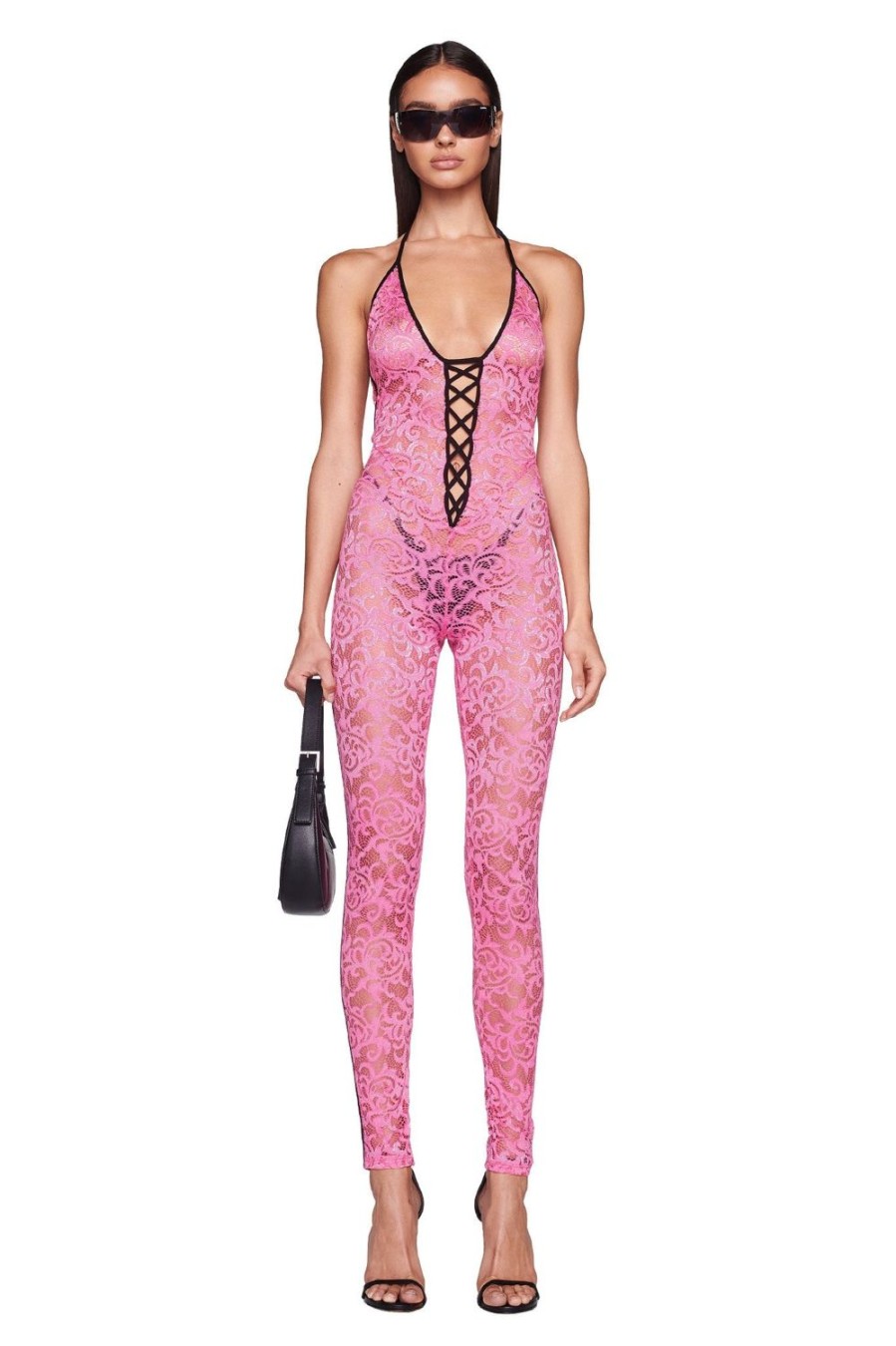 Clothing I.AM.GIA | Sable Catsuit Pink